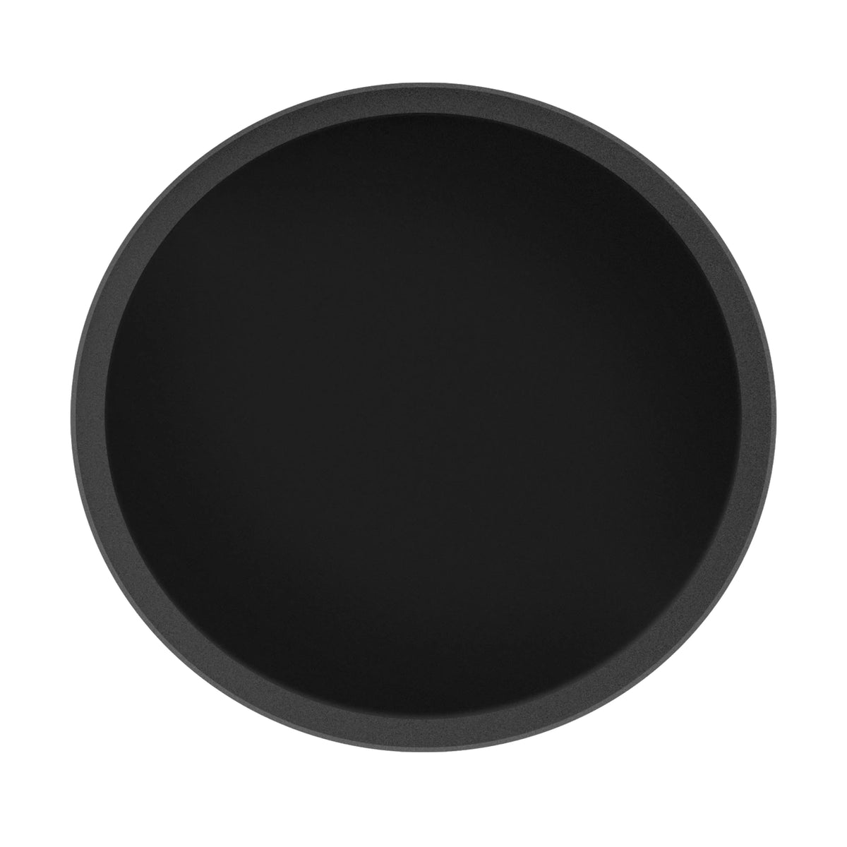 Unterseite des Medusafilters Premium-Aschenbechers in Schwarz