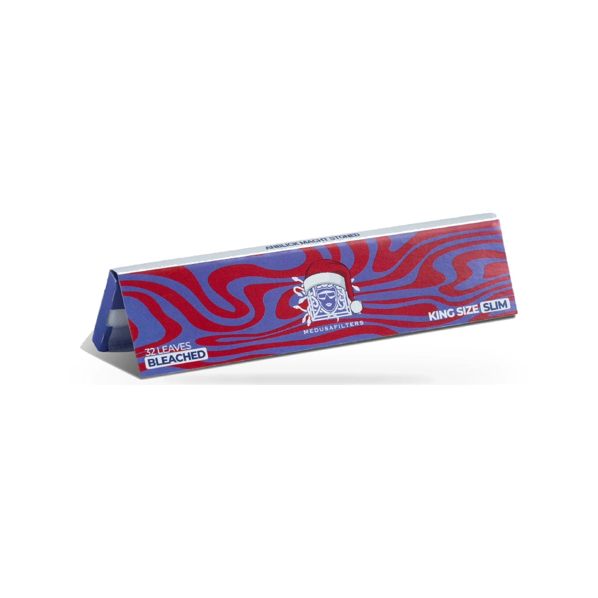 Medusafilters Longpapers King Size Slim XMAS Edition, Einzelheft, gebleichtes Papier, 32 Blatt