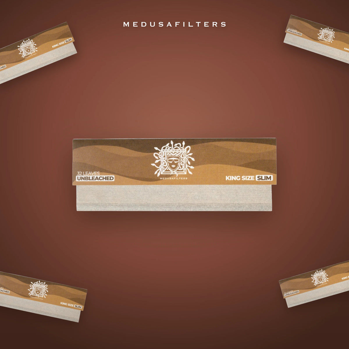 Medusafilters Longpapers King Size Slim ORGANIC, Einzelhefte im Überblick