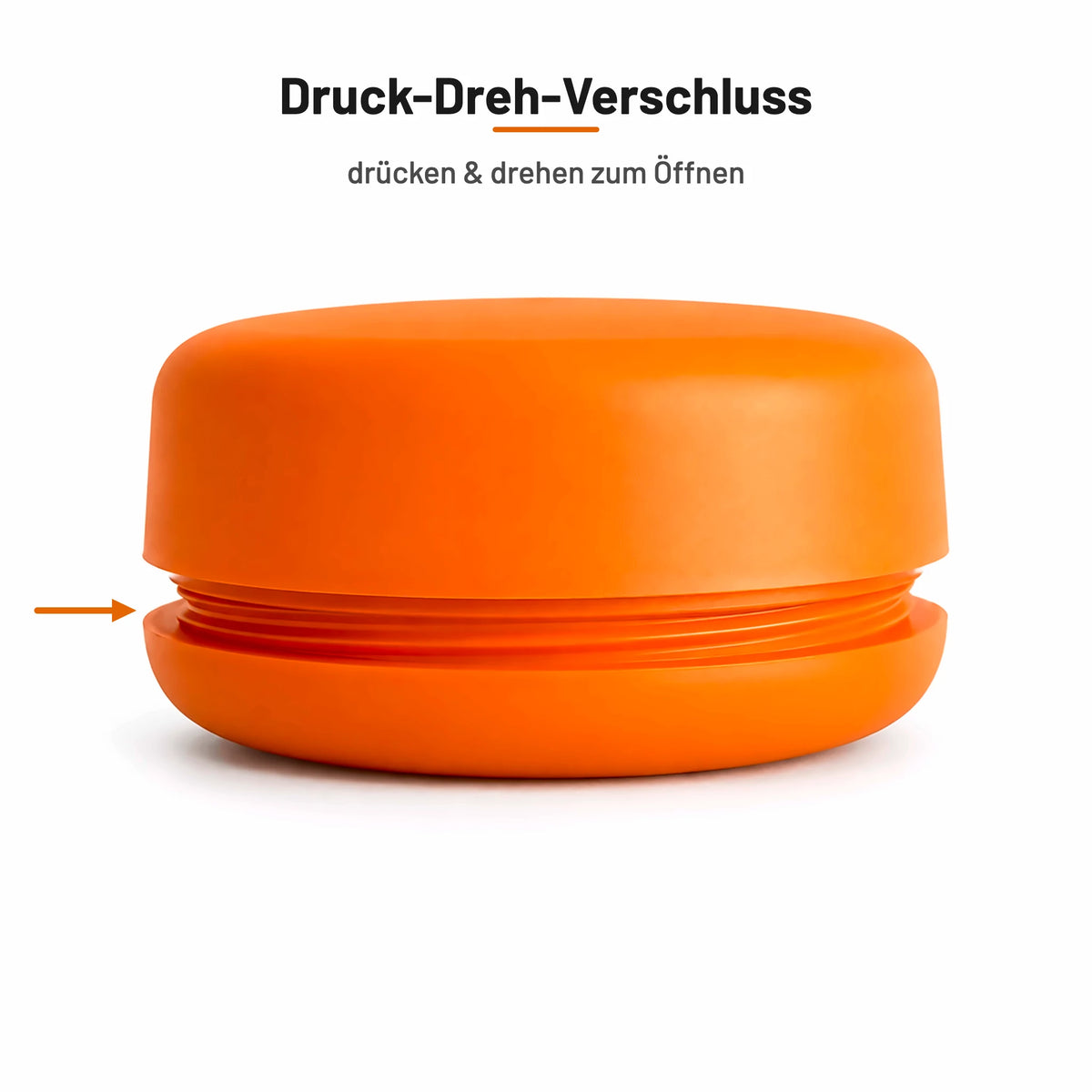 Green Pocket Sunset – Druck-Dreh-Verschluss, drücken und drehen zum Öffnen