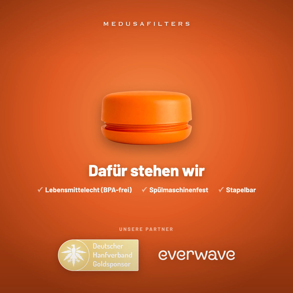 Markenfolie „Dafür stehen wir“ mit der Green Pocket Sunset