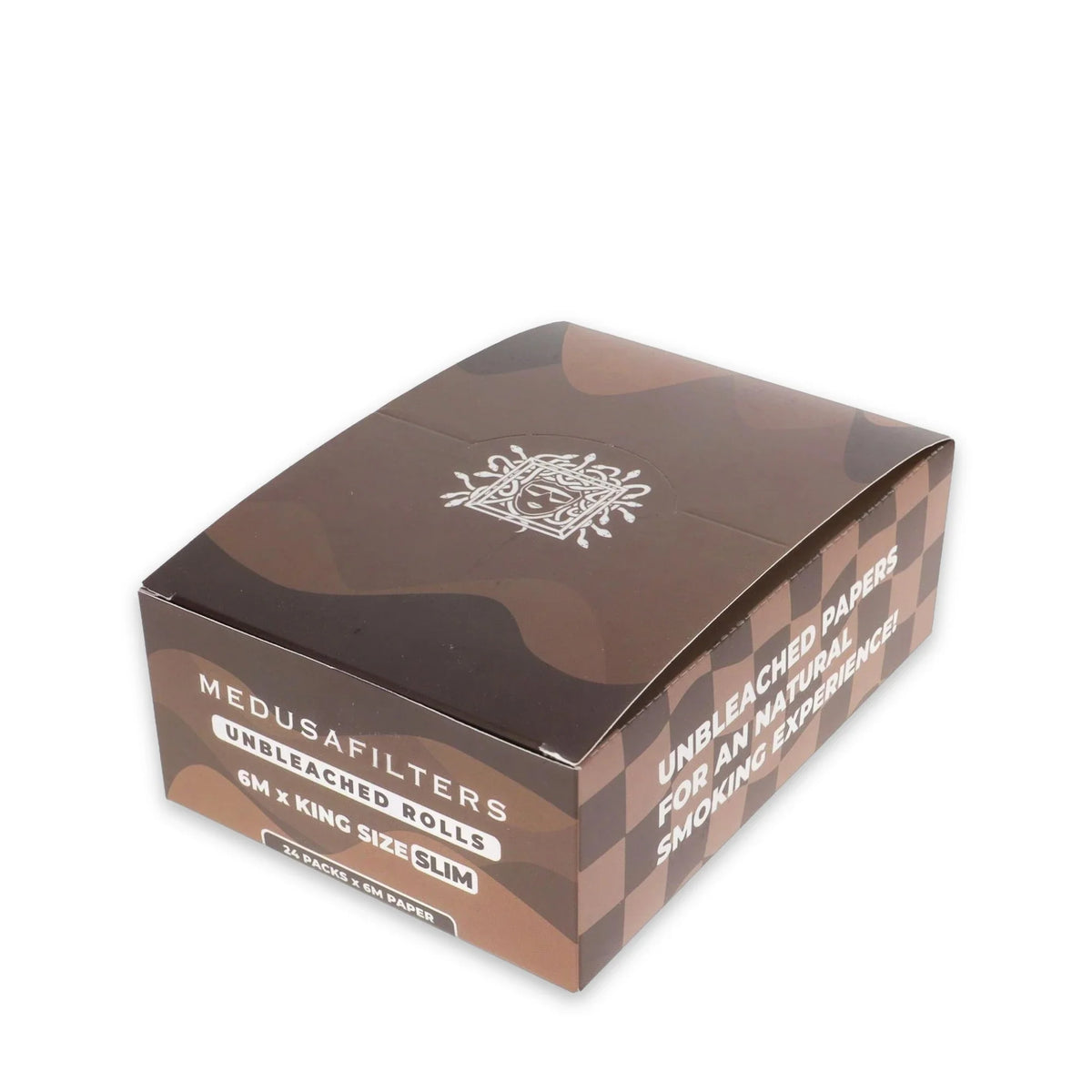 Medusafilters Endless Rolls 6 m ORGANIC, Display mit 24 Rollen, ungebleichtes Papier