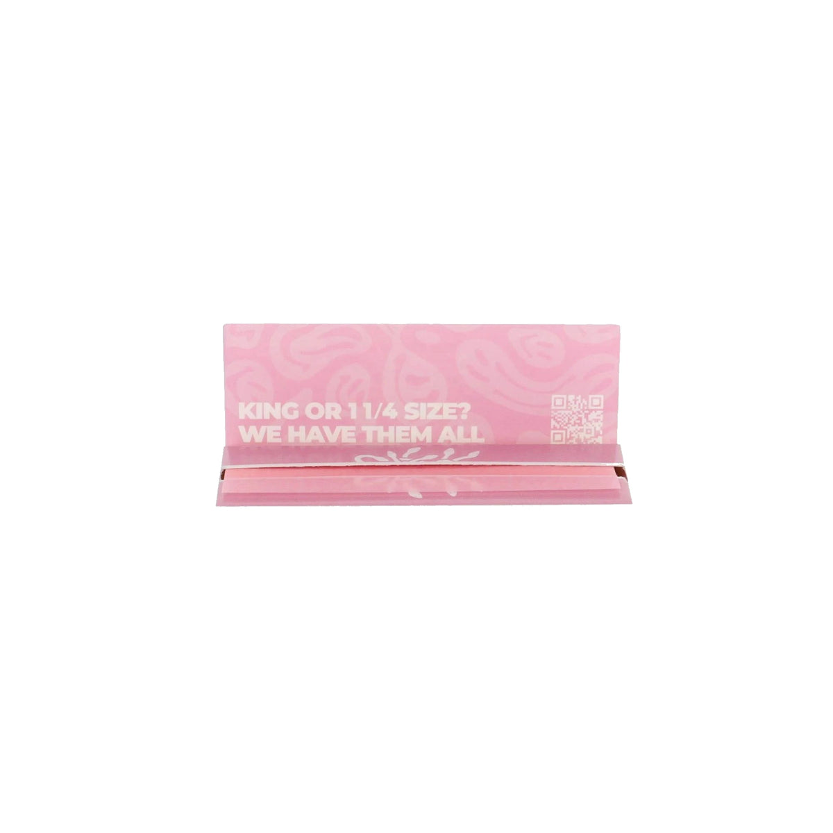 Geöffnetes Heft Medusafilters Shortpapers mit Rosé-Papier