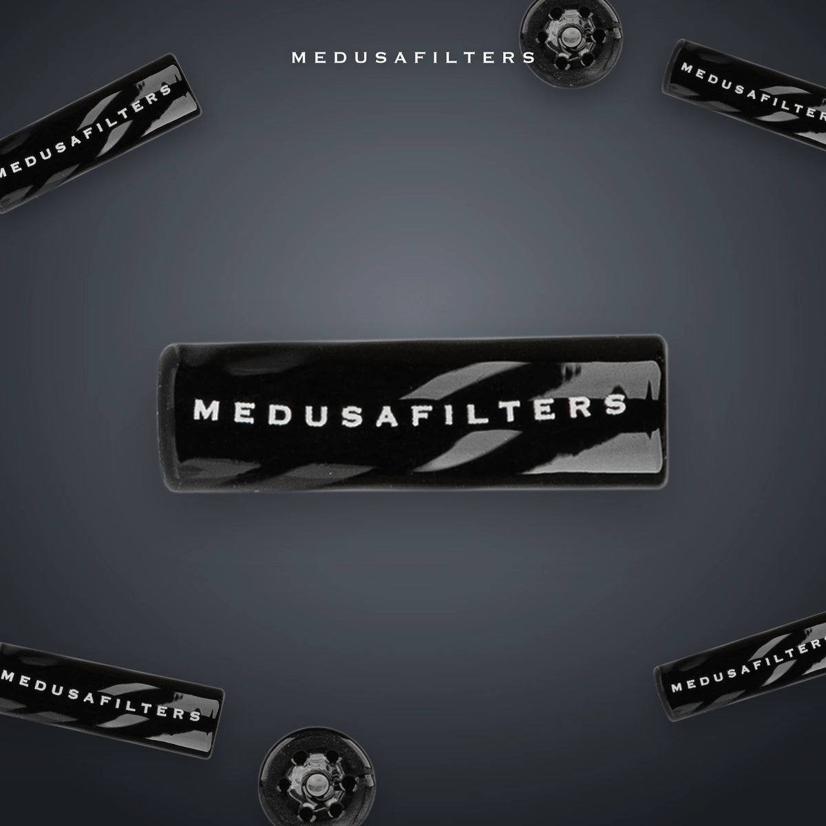 Medusafilters Twisted Glasfilter 9 mm BLACK – Glasfilter im Überblick