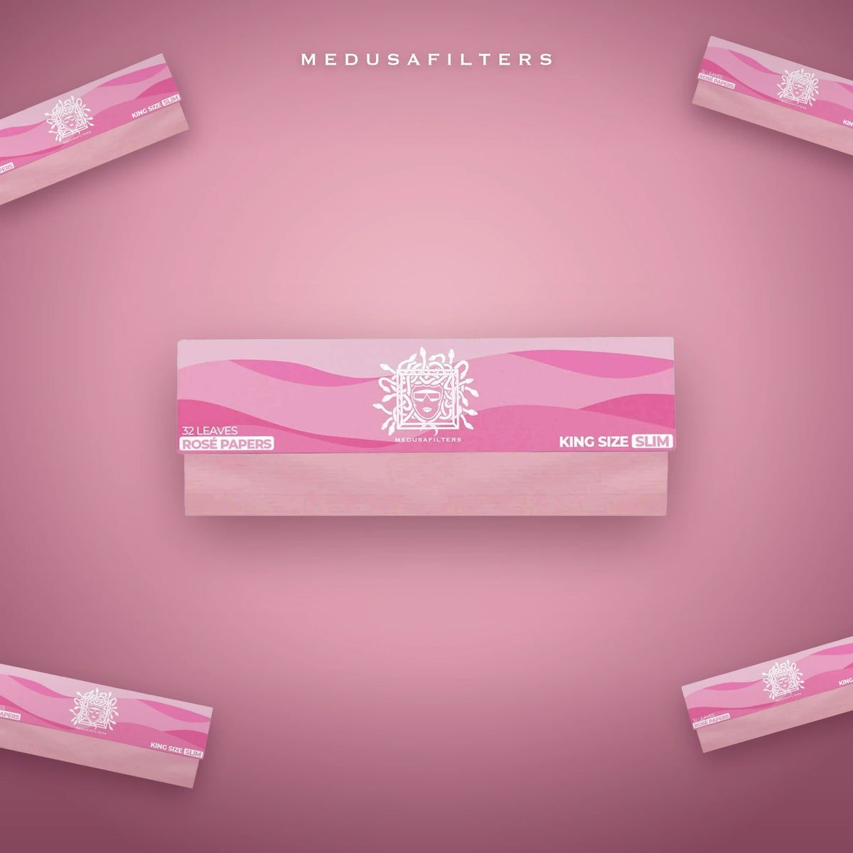 Medusafilters Longpapers King Size Slim ROSÉ, Einzelhefte im Überblick